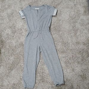Tucker+Tate FALL Girl Jumpsuit (Gray and Bright Color Specks Throughout)